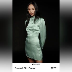 Reformation Silk Manuel dress